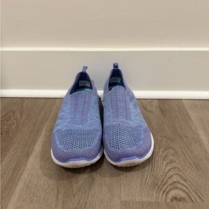 Purple Slip-On Shoes